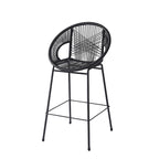 Christopher Knight Home - Ferrara Stylish and Durable Outdoor Wicker Barstools, Set of 2