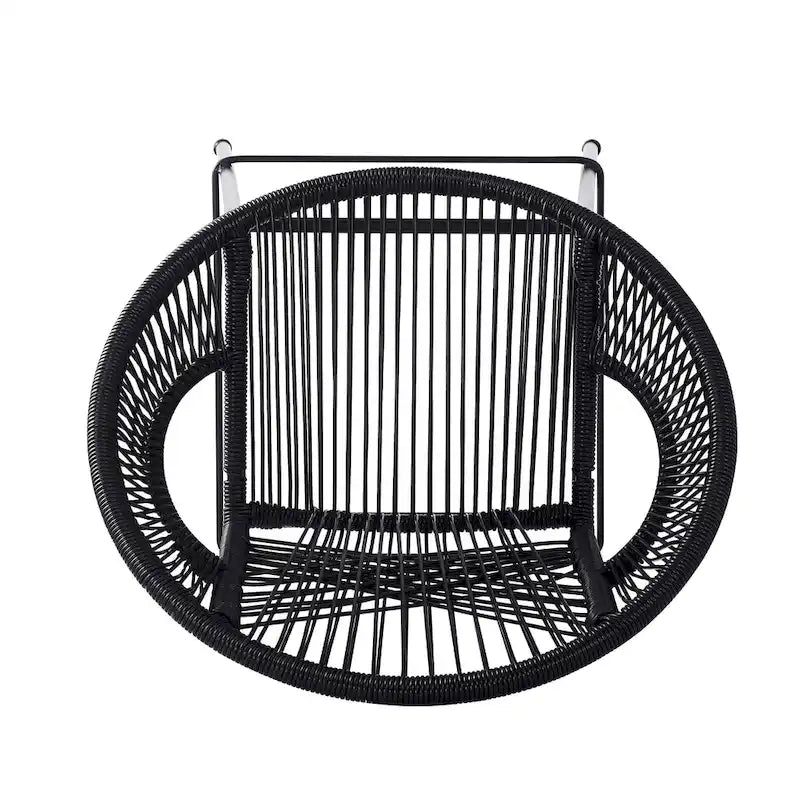 Christopher Knight Home - Ferrara Stylish and Durable Outdoor Wicker Barstools, Set of 2