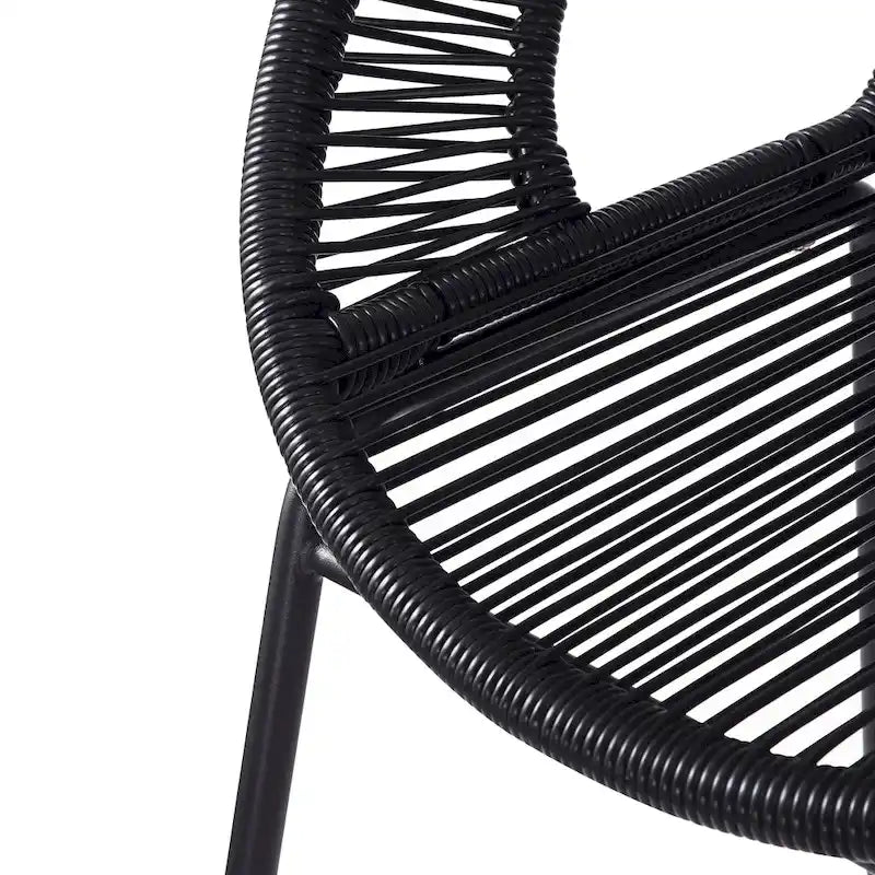 Christopher Knight Home - Ferrara Stylish and Durable Outdoor Wicker Barstools, Set of 2