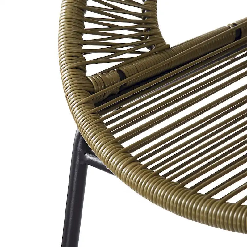 Christopher Knight Home - Ferrara Stylish and Durable Outdoor Wicker Barstools, Set of 2