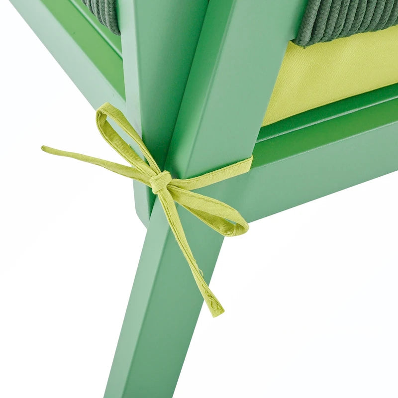 Rope Patio Sofa Set 4-Piece Loveseat & Chairs