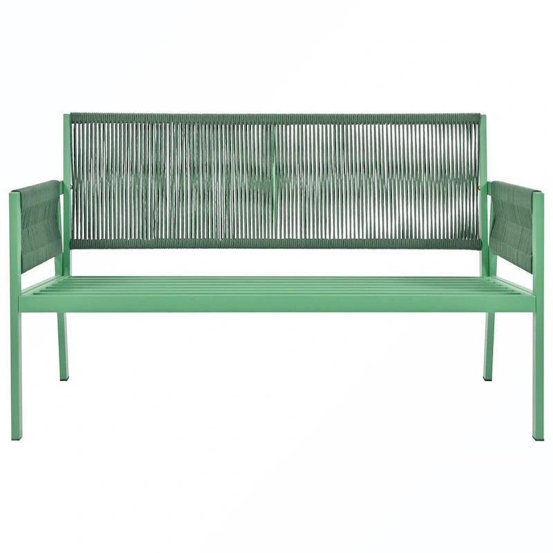 Rope Patio Sofa Set 4-Piece Loveseat & Chairs