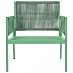 Rope Patio Sofa Set 4-Piece Loveseat & Chairs