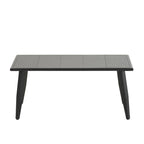 Outdoor Metal Chairs with Iron Table for Patios (Set of 4)