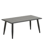Outdoor Metal Chairs with Iron Table for Patios (Set of 4)