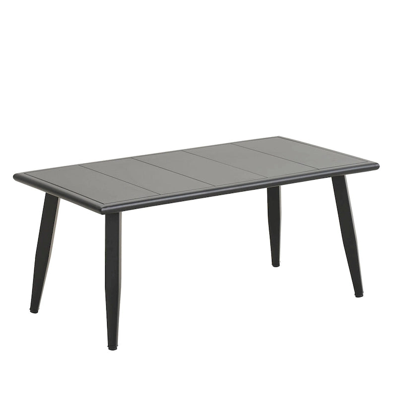 Outdoor Metal Chairs with Iron Table for Patios (Set of 4)