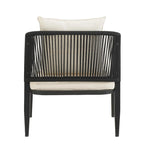 Outdoor Metal Chairs with Iron Table for Patios (Set of 4)