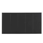 Outdoor Metal Chairs with Iron Table for Patios (Set of 4)