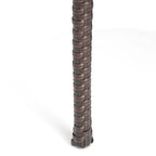Bullpond Aluminum/ Brown Wicker 9-piece Outdoor Dining Set by Christopher Knight Home