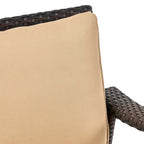 Keana Outdoor Wicker 5-piece Fire Table Chat Set by Christopher Knight Home