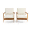 Willowbrook Wood Club Chair (Set of 2) by Christopher Knight Home