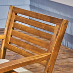 Christopher Knight Home Blaine Outdoor 6-Seater Acacia Wood Dining Set