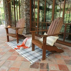 Cambridge Casual Austin Outdoor Adirondack Chair - Natural