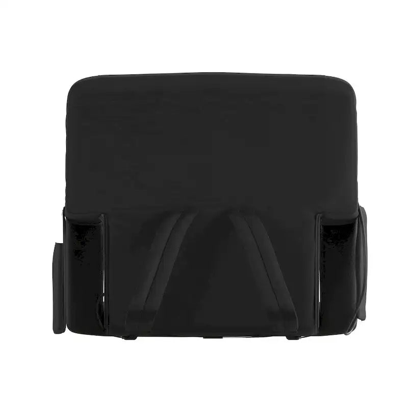 Foldable Reclining Stadium Chair with Backpack Straps and Heated Seat