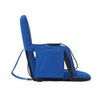Foldable Reclining Stadium Chair with Backpack Straps and Heated Seat