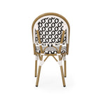 Louna Outdoor French Cafe Chair (Set of 4) by Christopher Knight Home