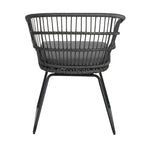 Lemere Outdoor Wicker Dining Chair with Cushion (Set of 2) by Christopher Knight Home