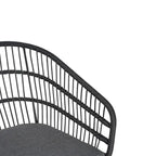 Lemere Outdoor Wicker Dining Chair with Cushion (Set of 2) by Christopher Knight Home