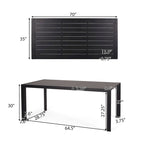 Templin Outdoor Aluminum Dining Table by Christopher Knight Home