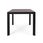 Templin Outdoor Aluminum Dining Table by Christopher Knight Home