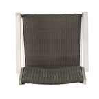 Cape Coral Outdoor Rectangle Aluminum Dining Chair (Set of 2) by Christopher Knight Home