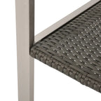 Cape Coral Outdoor Rectangle Aluminum Dining Chair (Set of 2) by Christopher Knight Home