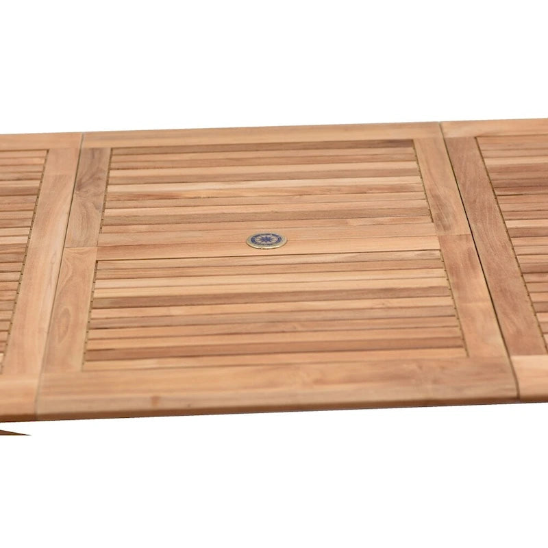 11-piece Teak Dining Set with Armchairs - 11 Piece