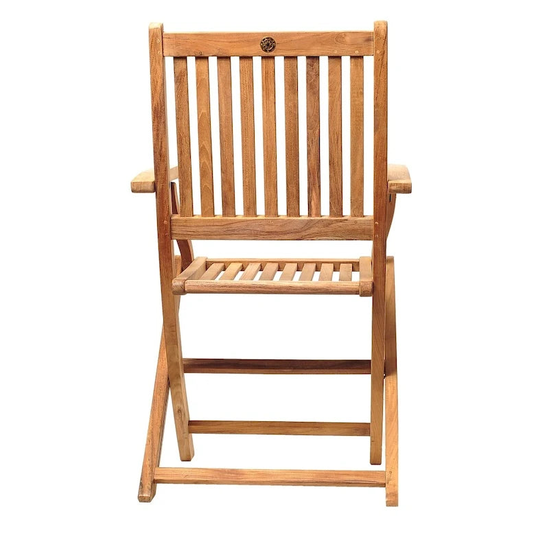 11-piece Teak Dining Set with Armchairs - 11 Piece