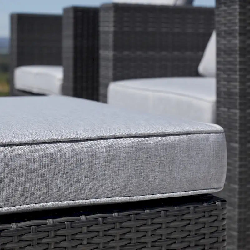 Corvus Trey 12-piece Sectional Wicker Patio Sofa Set