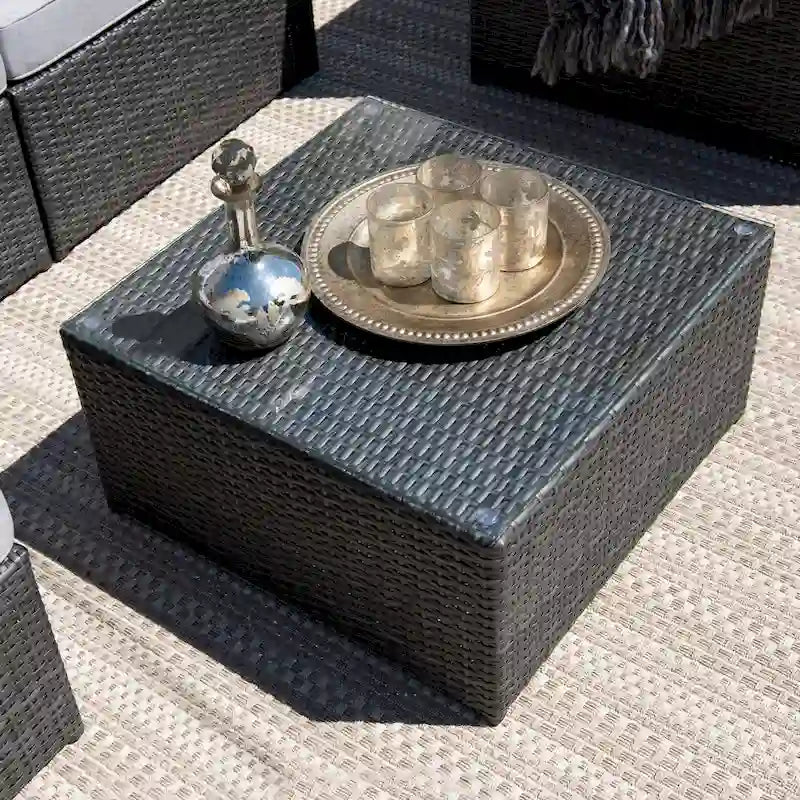 Corvus Trey 12-piece Sectional Wicker Patio Sofa Set