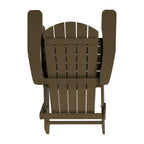 Poly-resin Folding Adirondack Indoor/Outdoor Patio Chair (Set of 4)