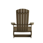 Poly-resin Folding Adirondack Indoor/Outdoor Patio Chair (Set of 4)
