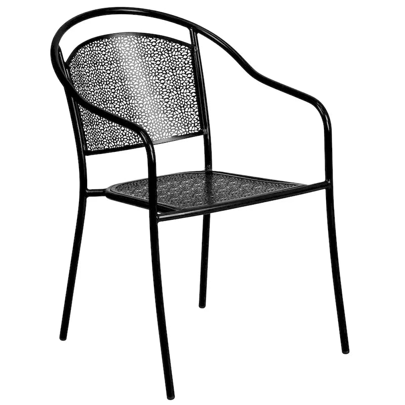 35.5-inch Square 5-piece Indoor/ Outdoor Steel Dining Set