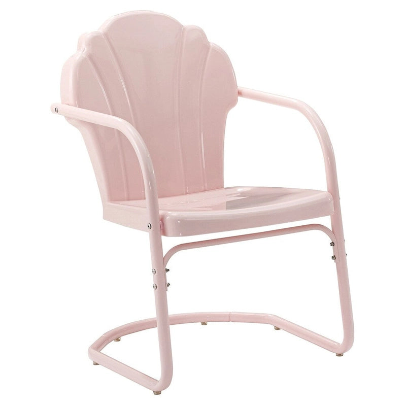 Crosley Tulip 3 Piece Outdoor Metal Armchair Set
