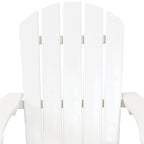 Sunnydaze All-Weather Adirondack Chair with Drink Holder - Set of 2