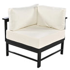 U shaped multi-person outdoor sofa set