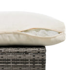 U shaped multi-person outdoor sofa set