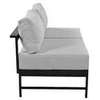 U shaped multi-person outdoor sofa set