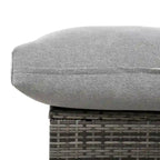 U shaped multi-person outdoor sofa set