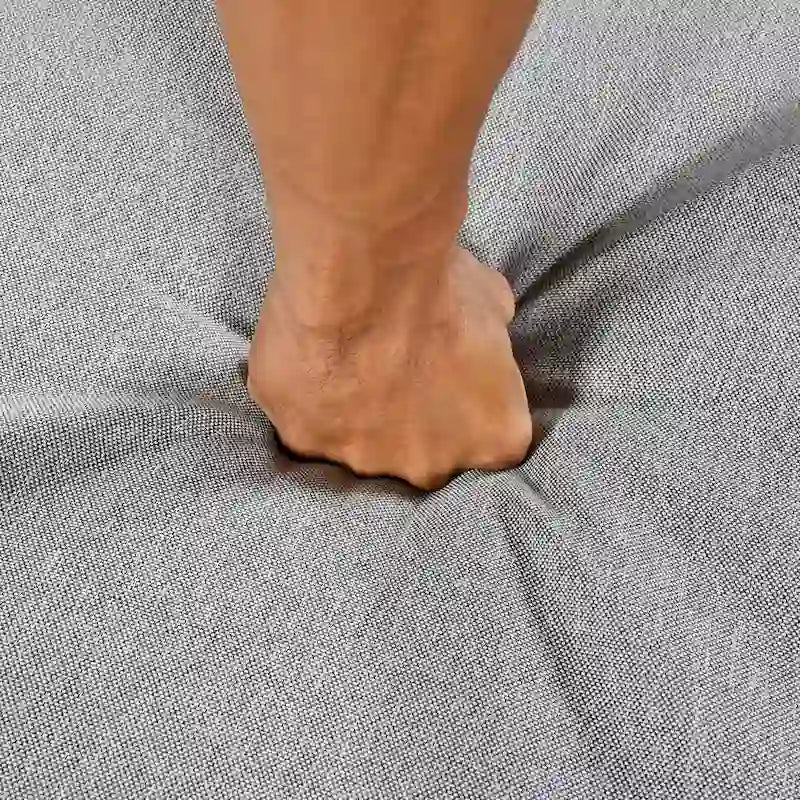 U shaped multi-person outdoor sofa set